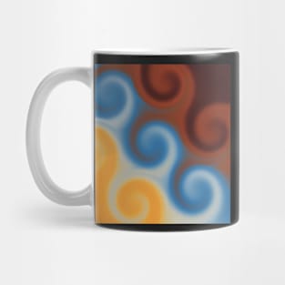 Pattern with swirls Mug